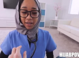 إنفراج الحجاب: علاقة طبية مثيرة بين الممرضة الحجابية أليسيا رين ومريضها - فيديو إباحي جديد